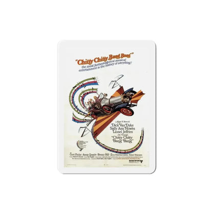 Chitty Chitty Bang Bang 1968 Movie Poster Refrigerator Magnet - The Sticker Space