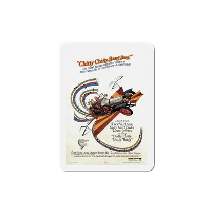 Chitty Chitty Bang Bang 1968 Movie Poster Refrigerator Magnet - The Sticker Space
