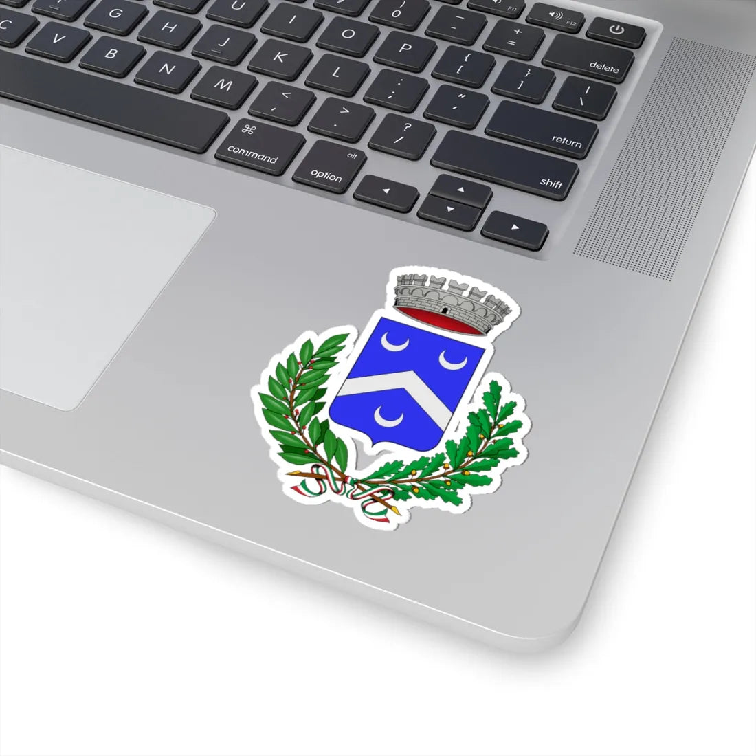 Chiusa di Pesio-Stemma (Italy) (Coat of Arms) STICKER Vinyl Kiss-Cut Decal - The Sticker Space