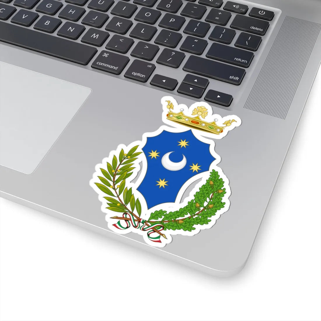 Chiusdino-Stemma (Italy) (Coat of Arms) STICKER Vinyl Kiss-Cut Decal - The Sticker Space
