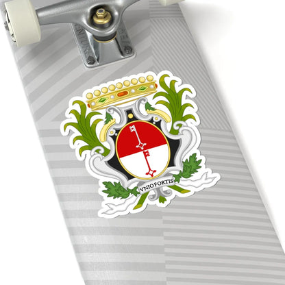 Chivasso-Stemma (Italy) (Coat of Arms) STICKER Vinyl Kiss-Cut Decal - The Sticker Space