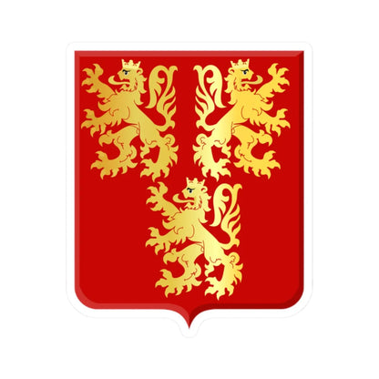 Chièvres wapen (Belgium) (Coat of Arms) STICKER Vinyl Kiss-Cut Decal 2 Inch White - The Sticker Space