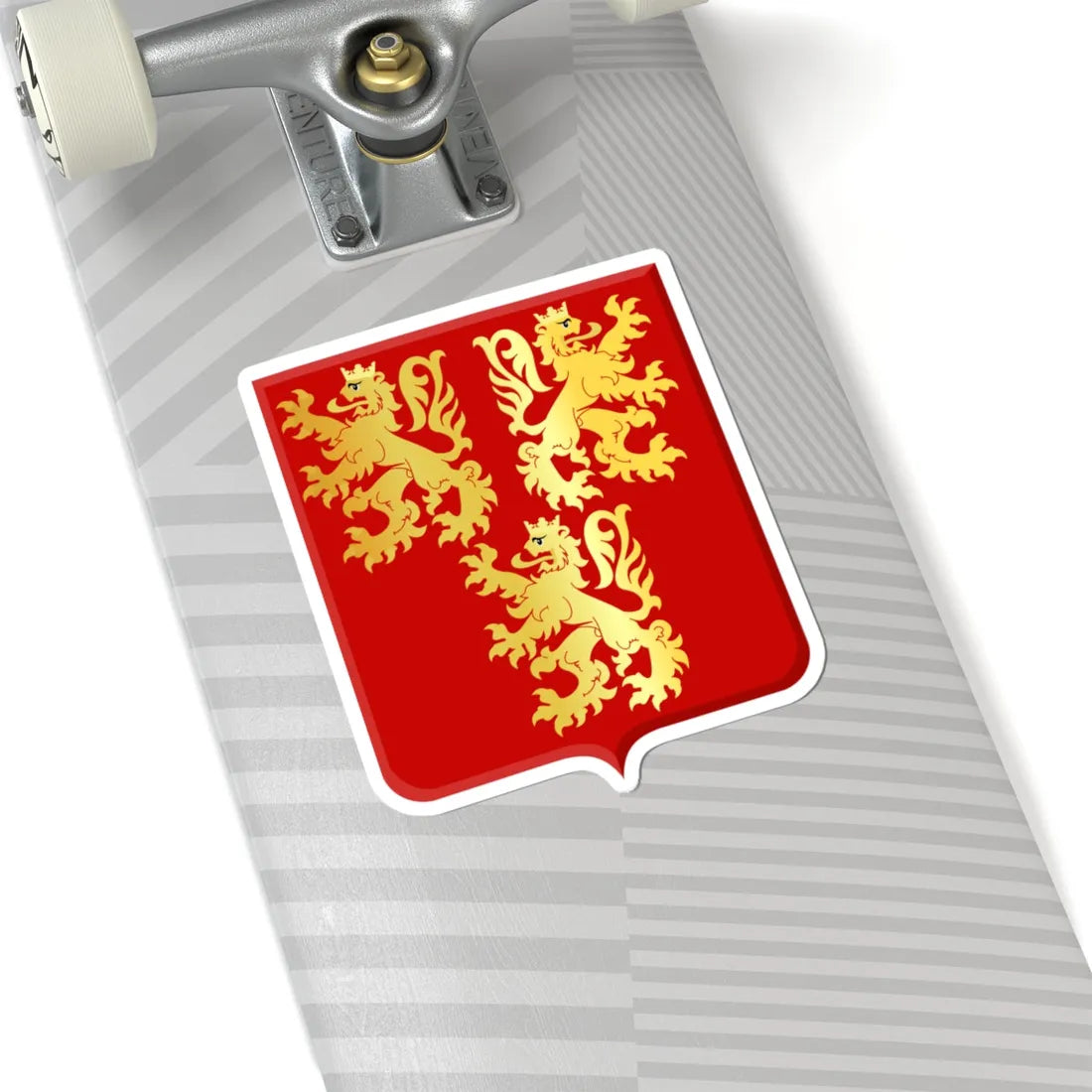 Chièvres wapen (Belgium) (Coat of Arms) STICKER Vinyl Kiss-Cut Decal - The Sticker Space
