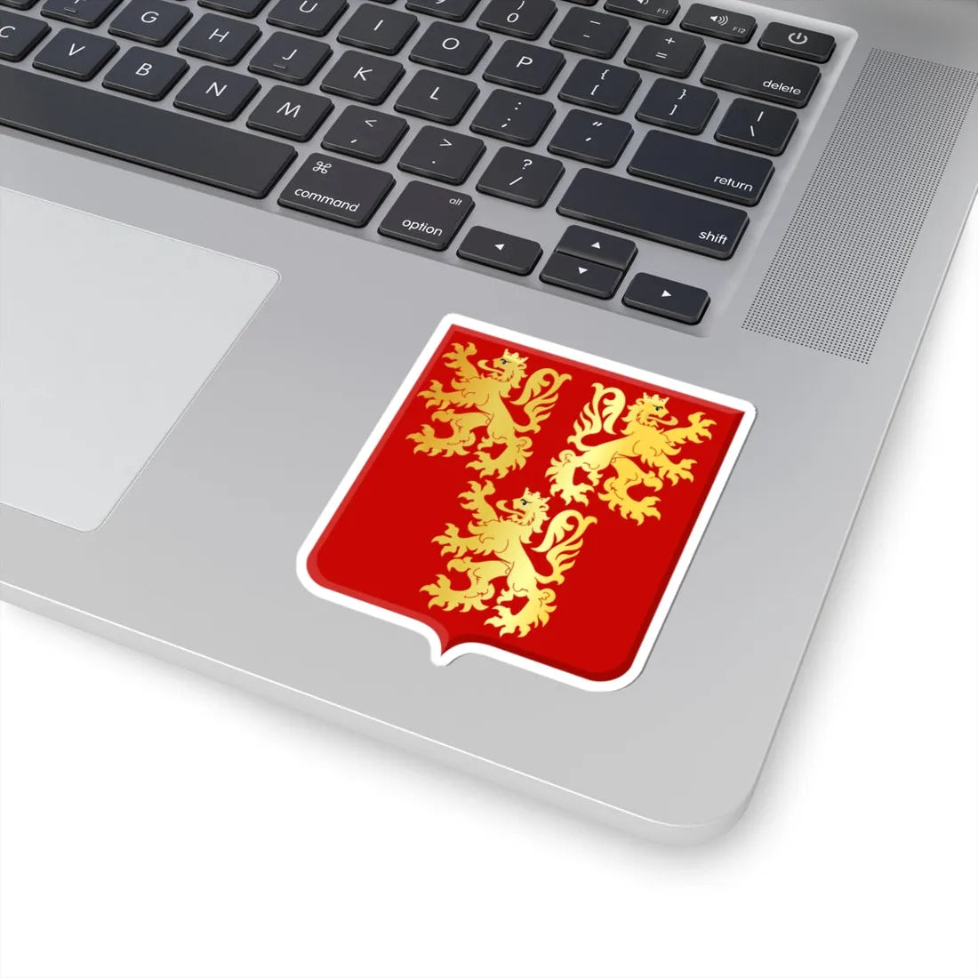Chièvres wapen (Belgium) (Coat of Arms) STICKER Vinyl Kiss-Cut Decal - The Sticker Space