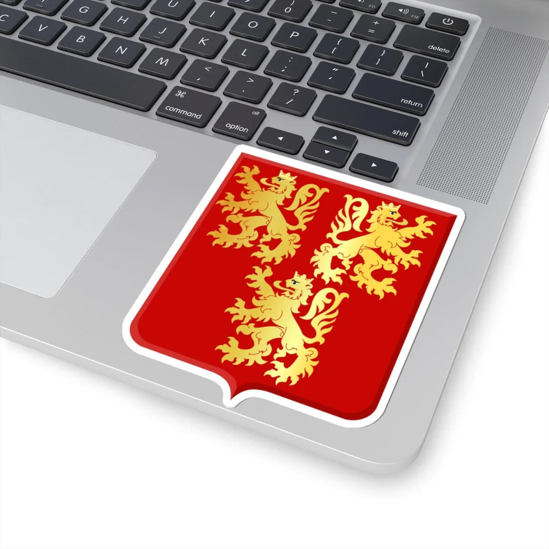 Chièvres wapen (Belgium) (Coat of Arms) STICKER Vinyl Kiss-Cut Decal - The Sticker Space
