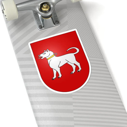 Chénens-coat of arms (Switzerland) (Coat of Arms) STICKER Vinyl Kiss-Cut Decal - The Sticker Space