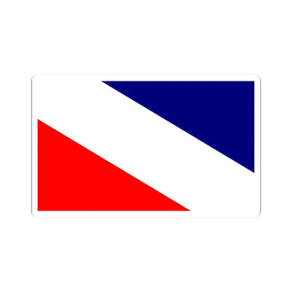 Chocianow flaga (Poland) STICKER Vinyl Kiss-Cut Decal 3 Inch White - The Sticker Space