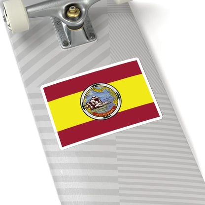 Chonburi flag (Thailand) STICKER Vinyl Kiss-Cut Decal - The Sticker Space