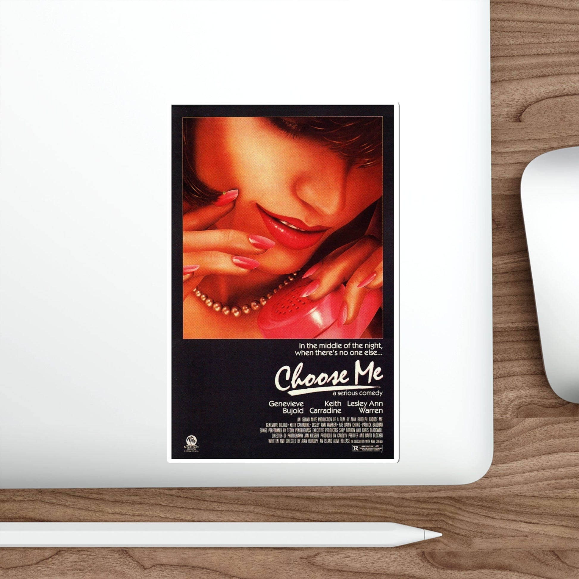 Choose Me 1984 Movie Poster STICKER Vinyl Die-Cut Decal-The Sticker Space