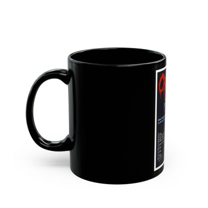 CHOPPING MALL 1986 Movie Poster - Black Coffee Mug-The Sticker Space