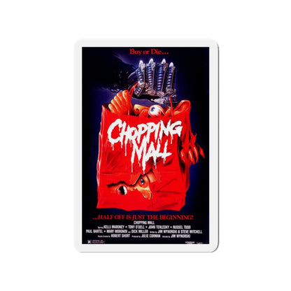 CHOPPING MALL (2) 1986 Movie Poster - Die-Cut Magnet-3" x 3"-The Sticker Space