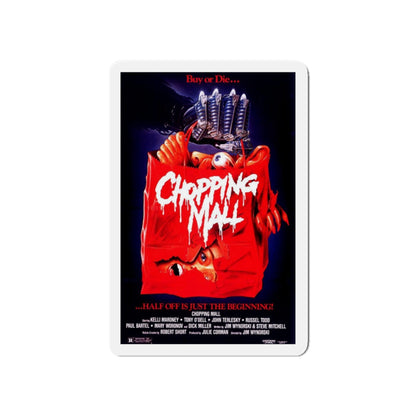 CHOPPING MALL (2) 1986 Movie Poster - Die-Cut Magnet-5" x 5"-The Sticker Space