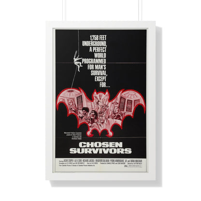 CHOSEN SURVIVORS 1974 - Framed Movie Poster-20" x 30"-The Sticker Space