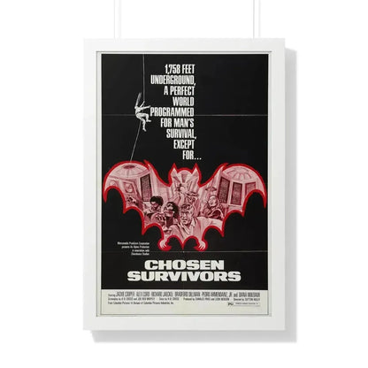 CHOSEN SURVIVORS 1974 - Framed Movie Poster - The Sticker Space