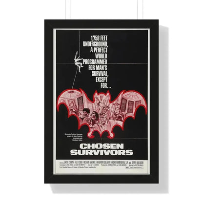 CHOSEN SURVIVORS 1974 - Framed Movie Poster - The Sticker Space