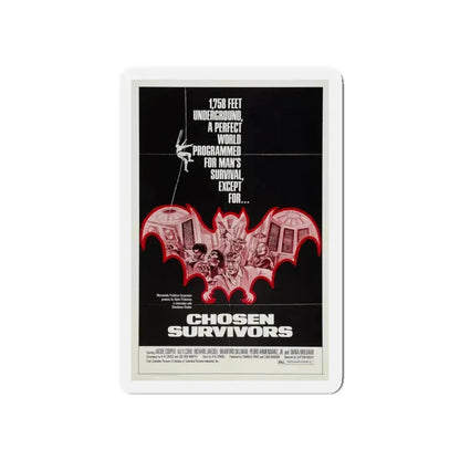 CHOSEN SURVIVORS 1974 Movie Poster - Refrigerator Magnet 5 Inch - The Sticker Space