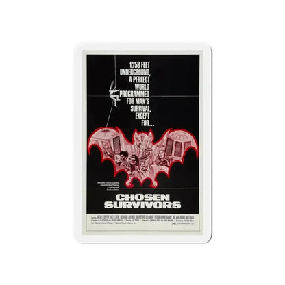 CHOSEN SURVIVORS 1974 Movie Poster - Refrigerator Magnet - The Sticker Space