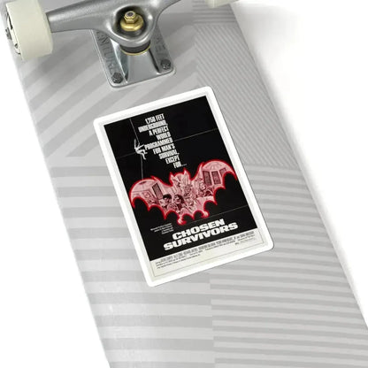 CHOSEN SURVIVORS 1974 Movie Poster - STICKER Vinyl Kiss-Cut Decal - The Sticker Space