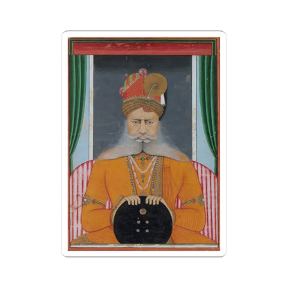 Chotu - Maharaja Sardar Singh of Bikaner - ca. 1860–70 v1 - STICKER Vinyl Kiss-Cut Decal