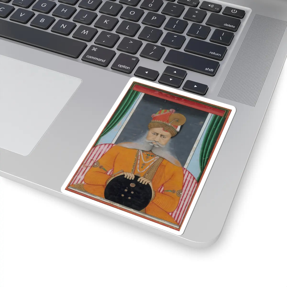 Chotu - Maharaja Sardar Singh of Bikaner - ca. 1860–70 v1 - STICKER Vinyl Kiss-Cut Decal