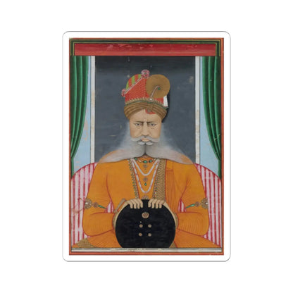 Chotu - Maharaja Sardar Singh of Bikaner - ca. 1860–70 v1 - STICKER Vinyl Kiss-Cut Decal