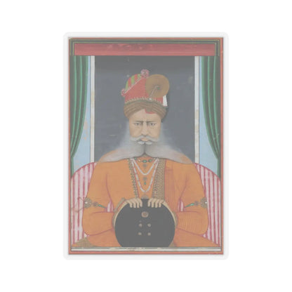 Chotu - Maharaja Sardar Singh of Bikaner - ca. 1860–70 v1 - STICKER Vinyl Kiss-Cut Decal