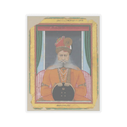 Chotu - Maharaja Sardar Singh of Bikaner - ca. 1860–70 v2 - STICKER Vinyl Kiss-Cut Decal