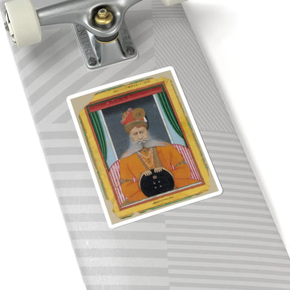 Chotu - Maharaja Sardar Singh of Bikaner - ca. 1860–70 v2 - STICKER Vinyl Kiss-Cut Decal