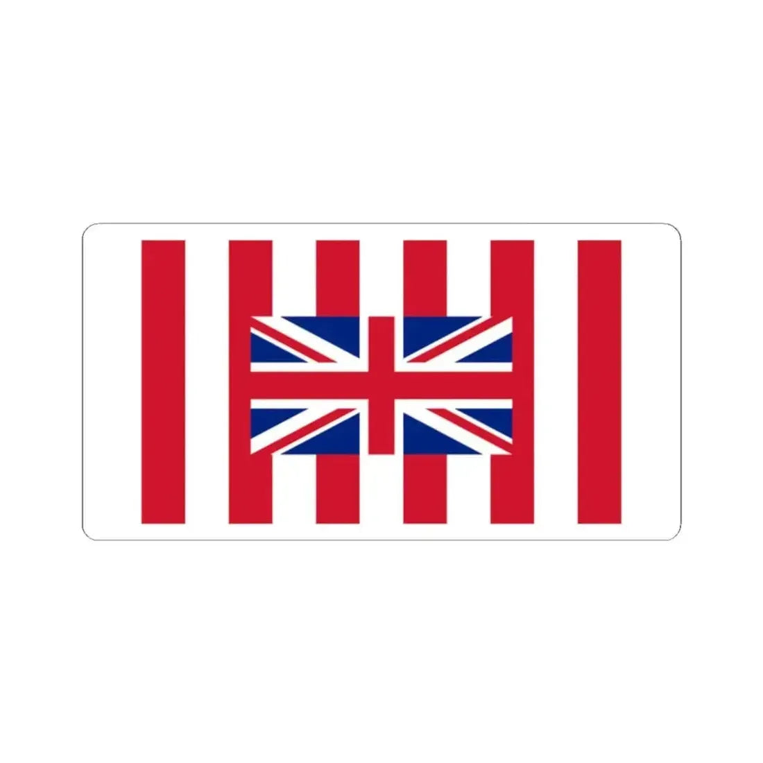 Chris Watsons Australian flag proposal (Australia) STICKER Vinyl Kiss-Cut Decal 2 Inch White - The Sticker Space