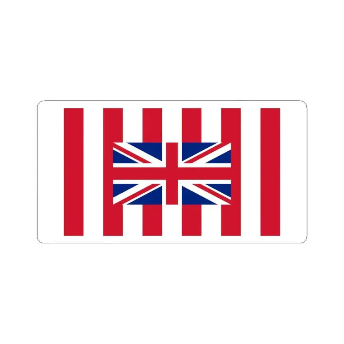 Chris Watsons Australian flag proposal (Australia) STICKER Vinyl Kiss-Cut Decal 3 Inch White - The Sticker Space