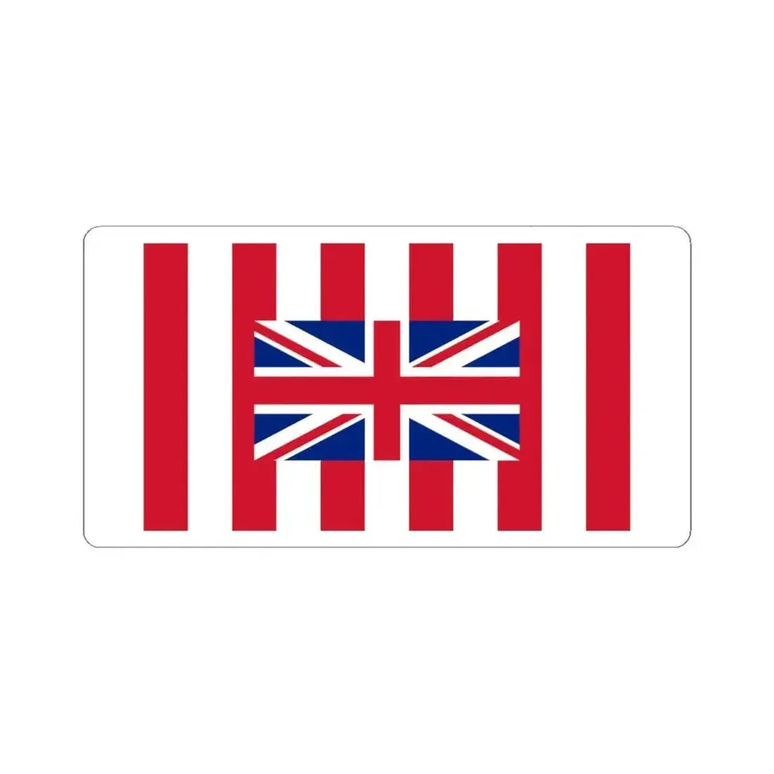 Chris Watsons Australian flag proposal (Australia) STICKER Vinyl Kiss-Cut Decal 4 Inch White - The Sticker Space