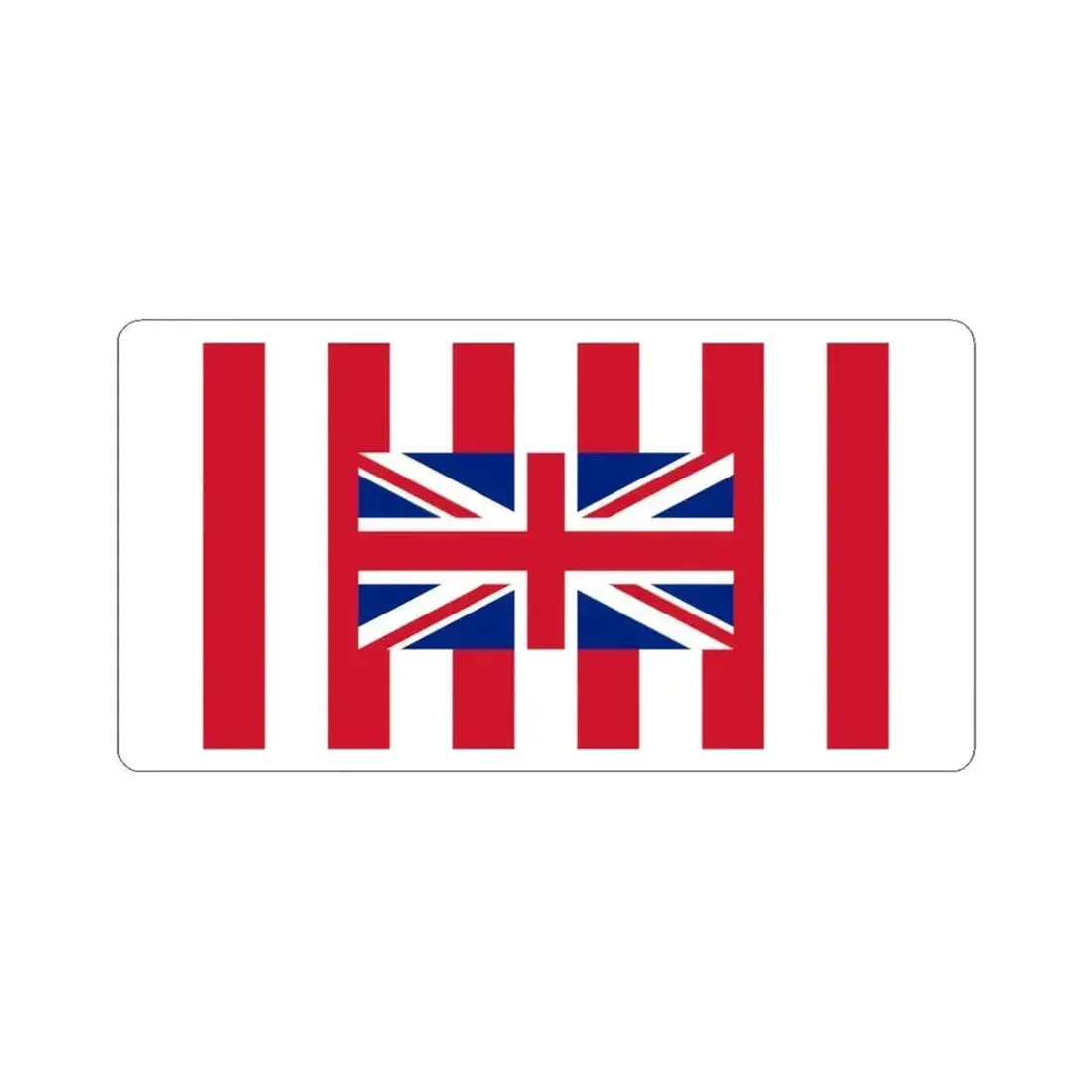 Chris Watsons Australian flag proposal (Australia) STICKER Vinyl Kiss-Cut Decal 6 Inch White - The Sticker Space