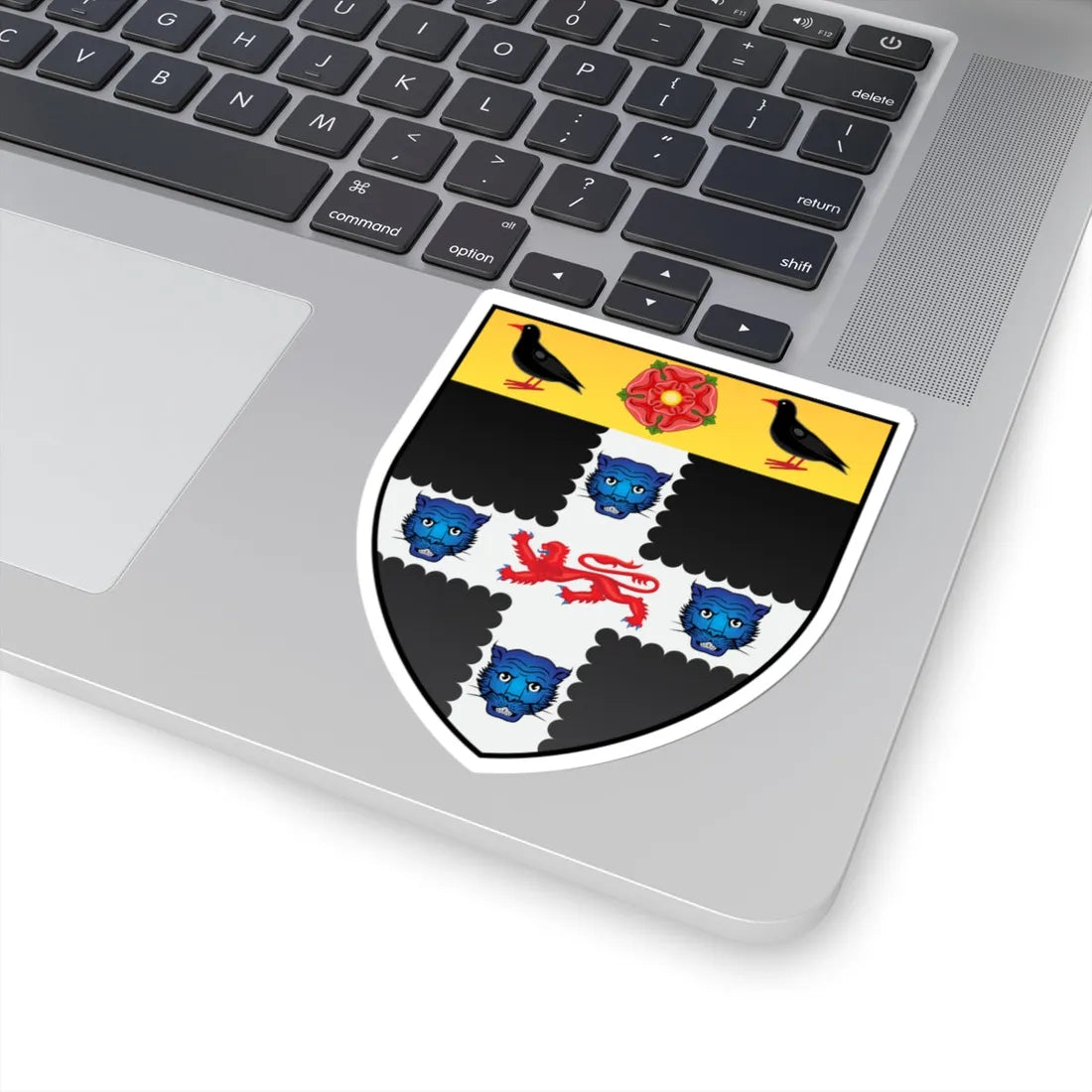 Christ Church Oxford Coat Of Arms (England) (Coat of Arms) STICKER Vinyl Kiss-Cut Decal - The Sticker Space