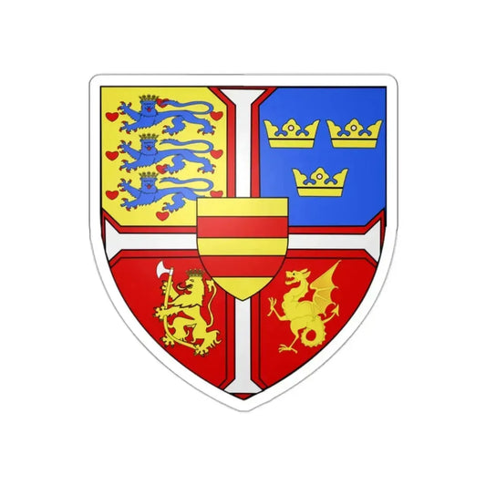 Christian I of Denmark Coat of Arms 1457-1460 STICKER Vinyl Die-Cut Decal 2 Inch - The Sticker Space