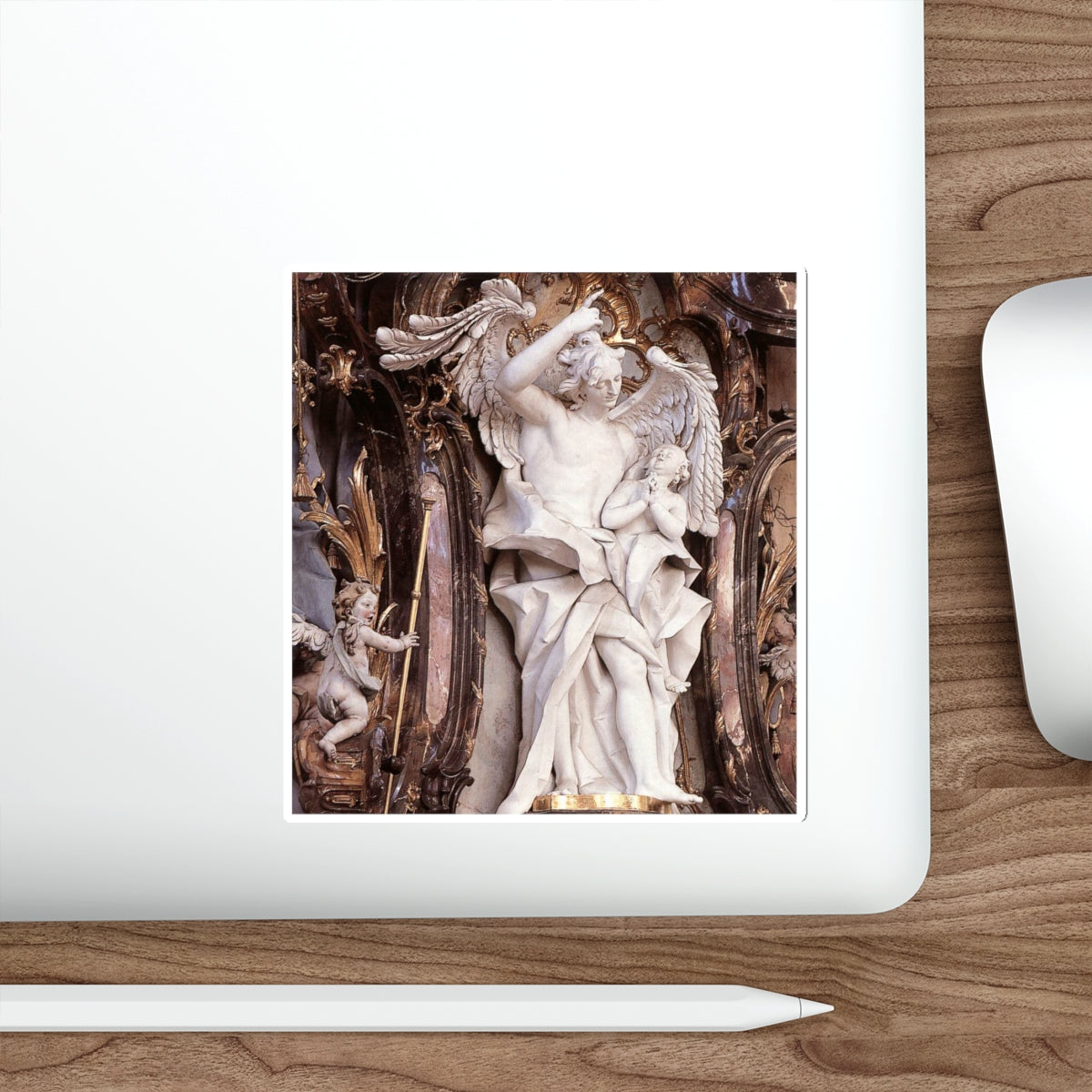 CHRISTIAN, Johann Josef - Angel (Artwork) STICKER Vinyl Die-Cut Decal-The Sticker Space