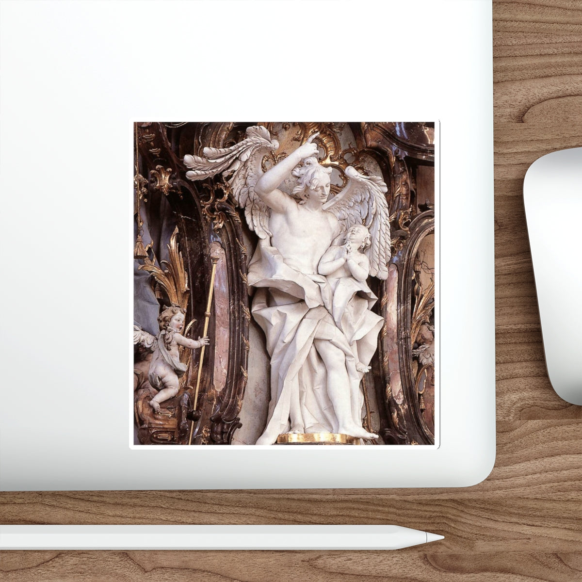 CHRISTIAN, Johann Josef - Angel (Artwork) STICKER Vinyl Die-Cut Decal-The Sticker Space