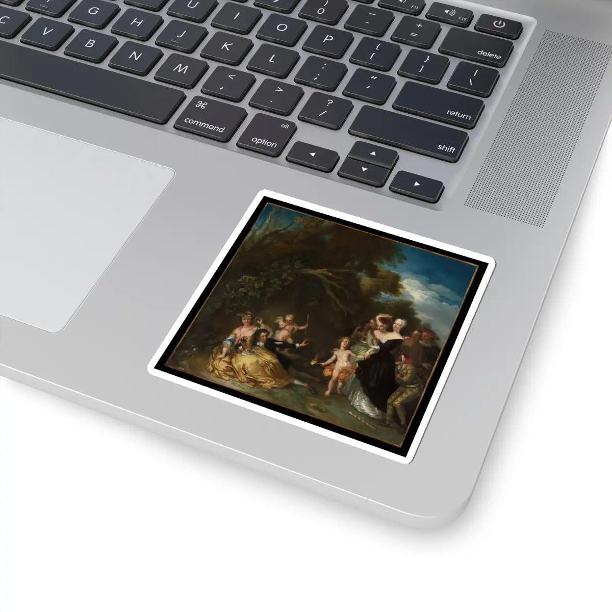 SKU:TSS-STICK-CHRWLH-3X3-2 Sizes:3" × 3" Types:White