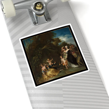 SKU:TSS-STICK-CHRWLH-6X6-2 Sizes:6" × 6" Types:White