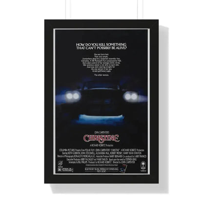 CHRISTINE 1983 - Framed Movie Poster 16″ x 24″ Black - The Sticker Space