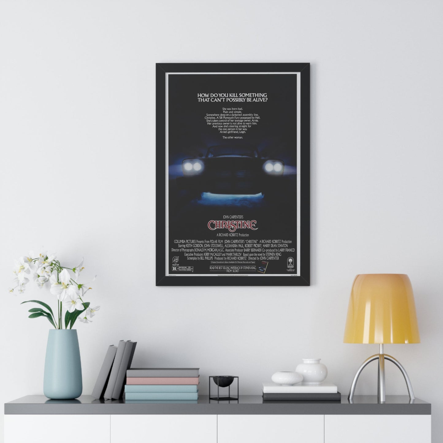 CHRISTINE 1983 - Framed Movie Poster-The Sticker Space