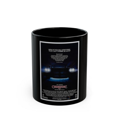 CHRISTINE 1983 Movie Poster - Black Coffee Mug-11oz-The Sticker Space