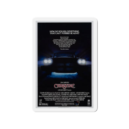 CHRISTINE 1983 Movie Poster - Die-Cut Magnet-3" x 3"-The Sticker Space