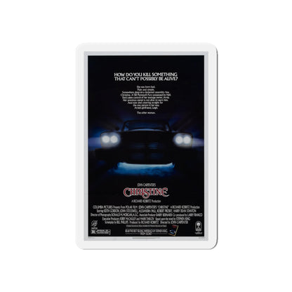 CHRISTINE 1983 Movie Poster - Die-Cut Magnet-6 × 6"-The Sticker Space