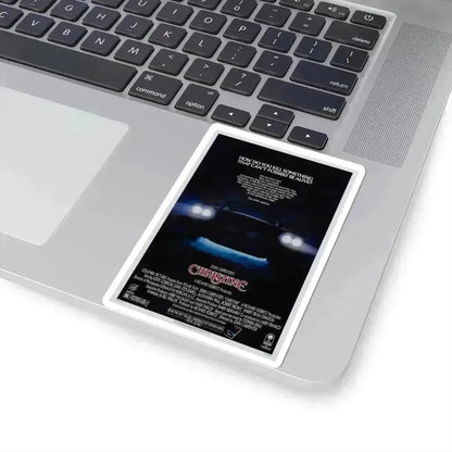 CHRISTINE 1983 Movie Poster - STICKER Vinyl Kiss-Cut Decal - The Sticker Space