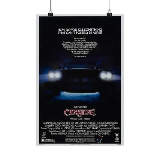 CHRISTINE 1983 - Paper Movie Poster 12″ x 18″ Matte - The Sticker Space