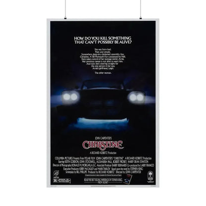 CHRISTINE 1983 - Paper Movie Poster - The Sticker Space