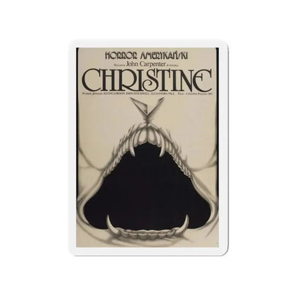 CHRISTINE (POLISH) 1983 Movie Poster - Refrigerator Magnet 2 Inch - The Sticker Space
