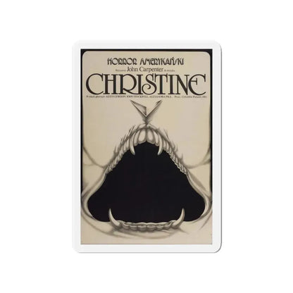 CHRISTINE (POLISH) 1983 Movie Poster - Refrigerator Magnet 4 Inch - The Sticker Space