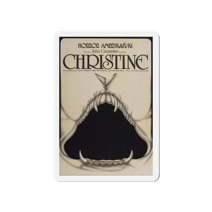 CHRISTINE (POLISH) 1983 Movie Poster - Refrigerator Magnet 5 Inch - The Sticker Space