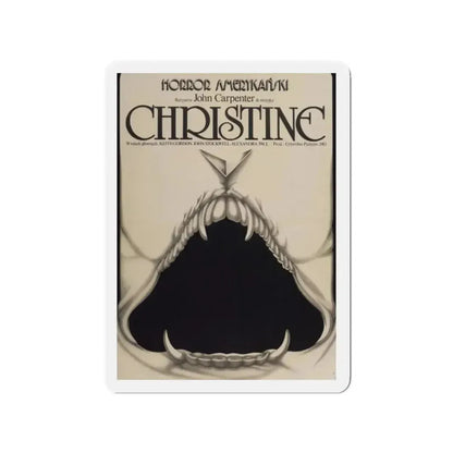 CHRISTINE (POLISH) 1983 Movie Poster - Refrigerator Magnet - The Sticker Space